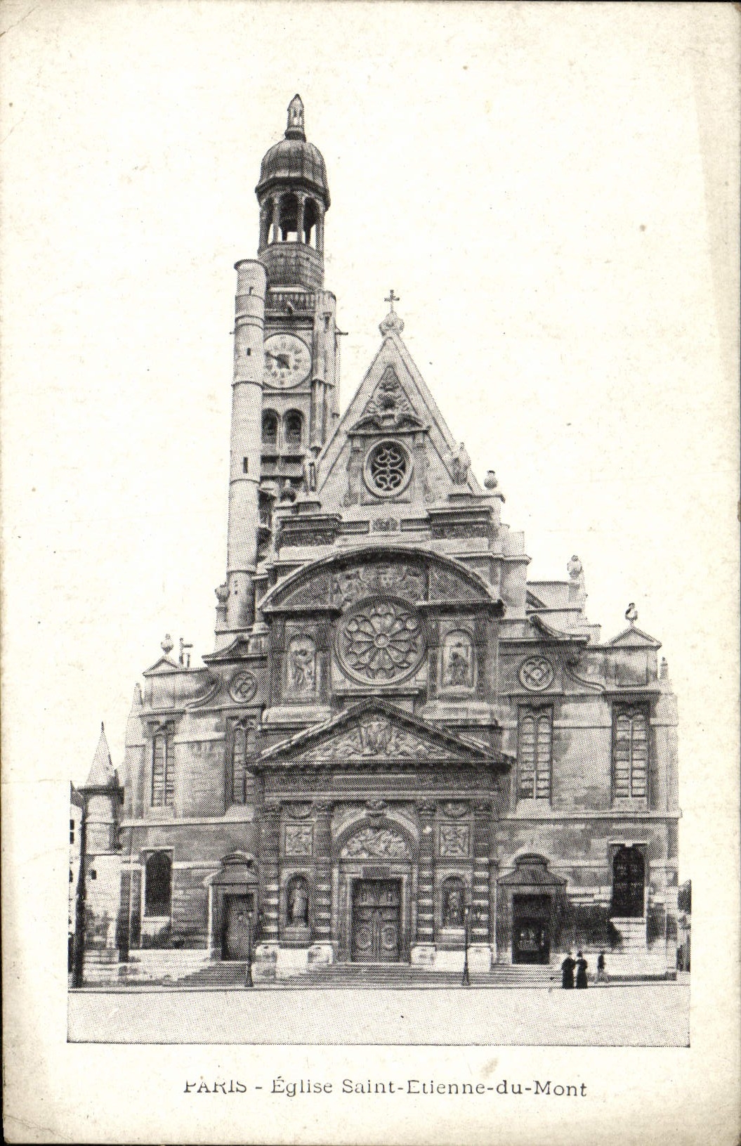 CPA Paris Eglise Saint Etienne Du Mont