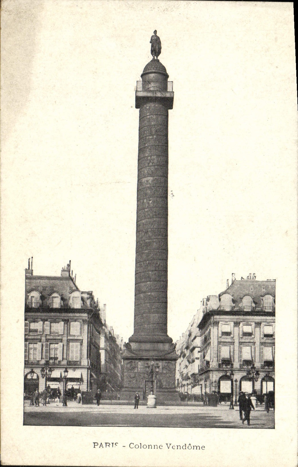 CPA Paris Colonne Vendome