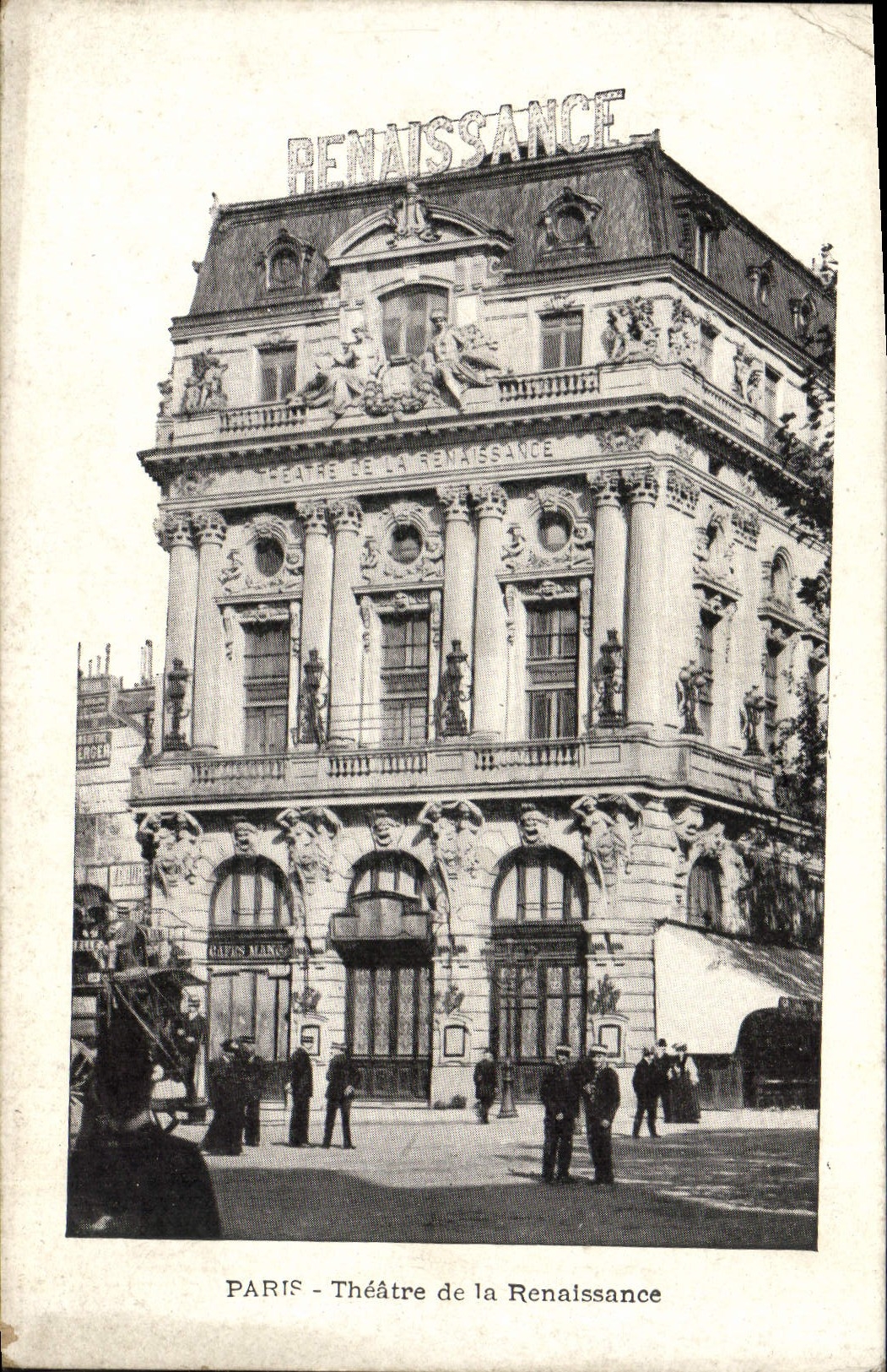 CPA Paris Theatre De La Renaissance