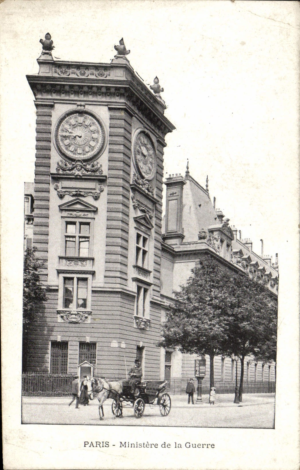CPA Paris Ministere De La Guerre
