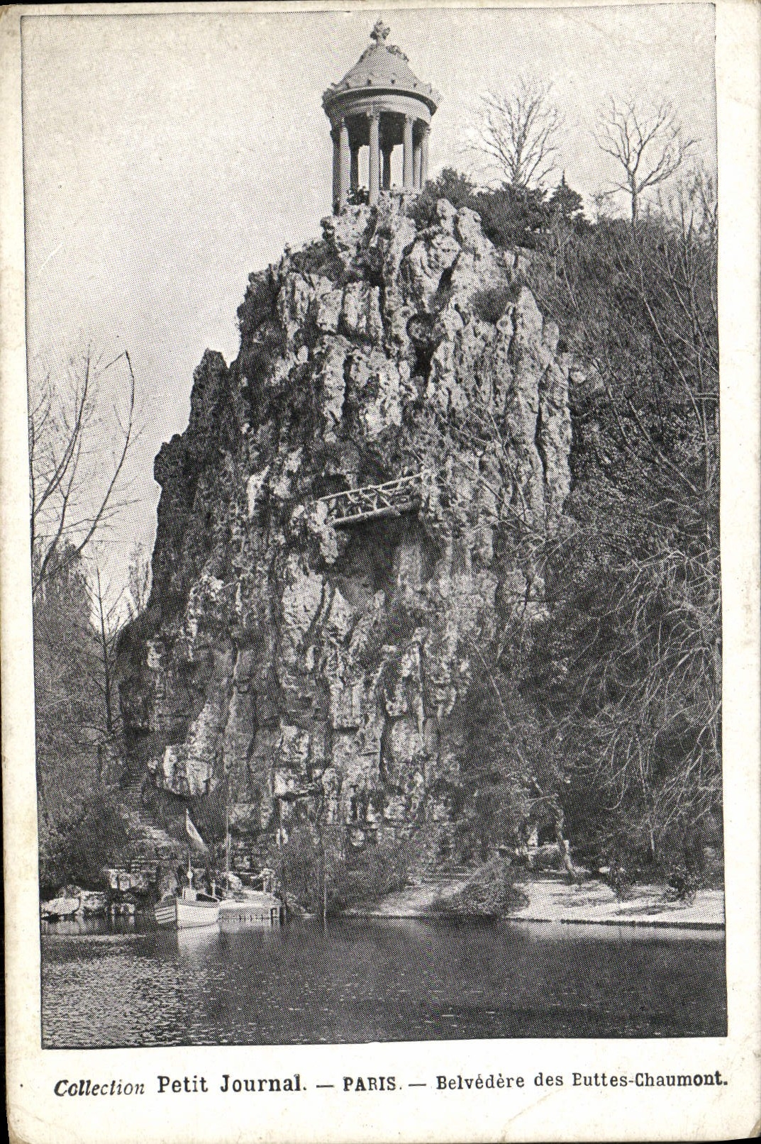 CPA Paris Belvedere Des Buttes Chaumont