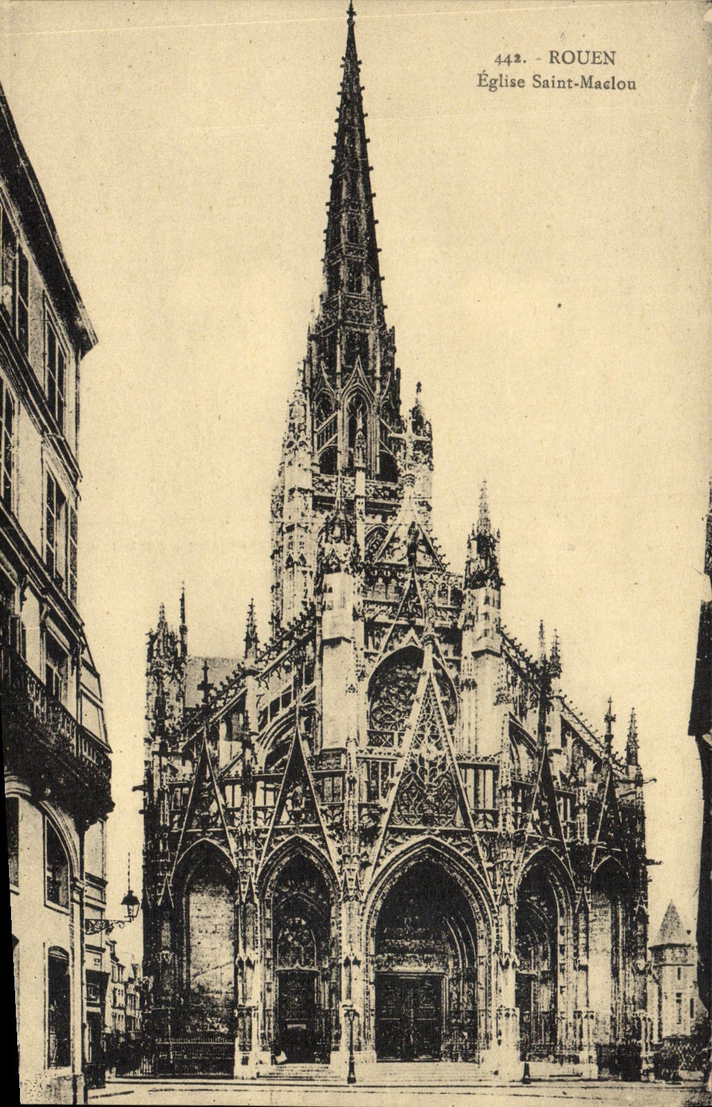 CPA Rouen Eglise Saint Maclou