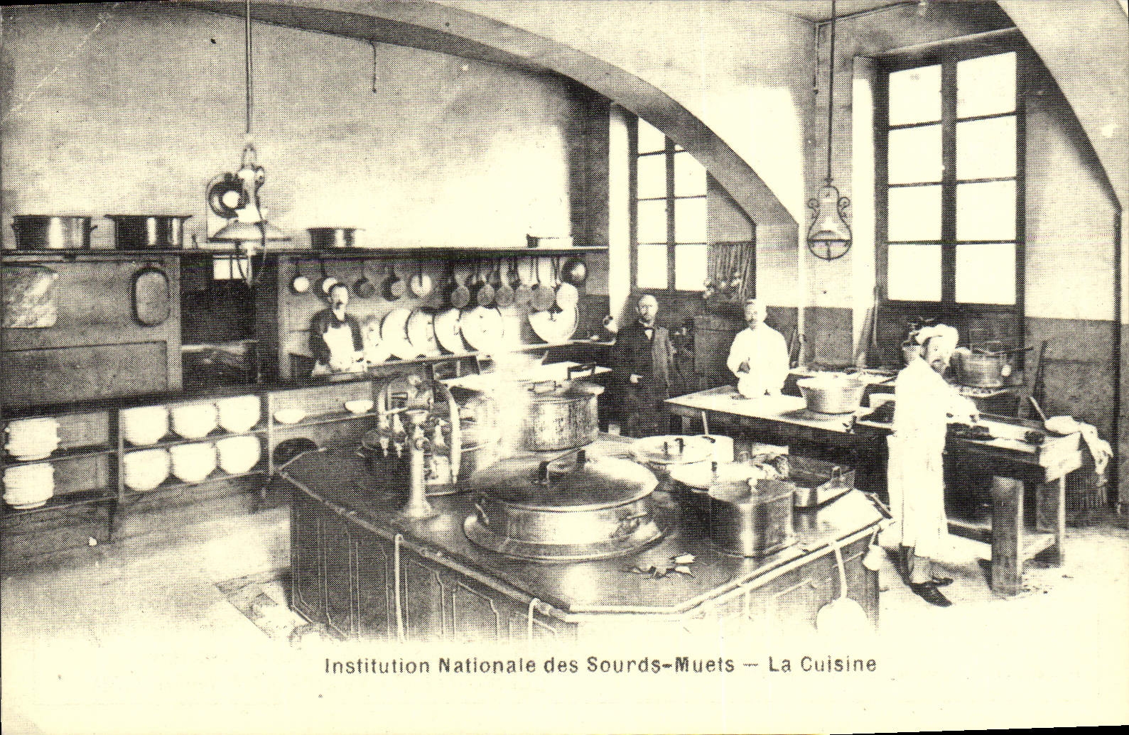 REPRO National Institution Of the Dumb Deaf persons the Paris Kitchen