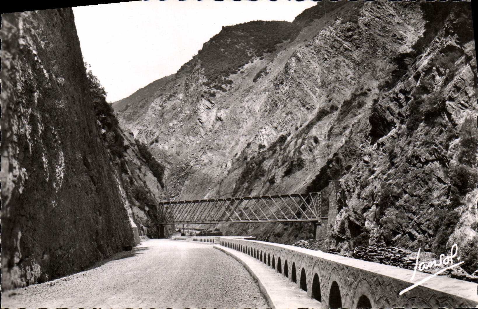 MODERN CARD Blida the Valley Of Chiffa the Bridge Of the Railroad