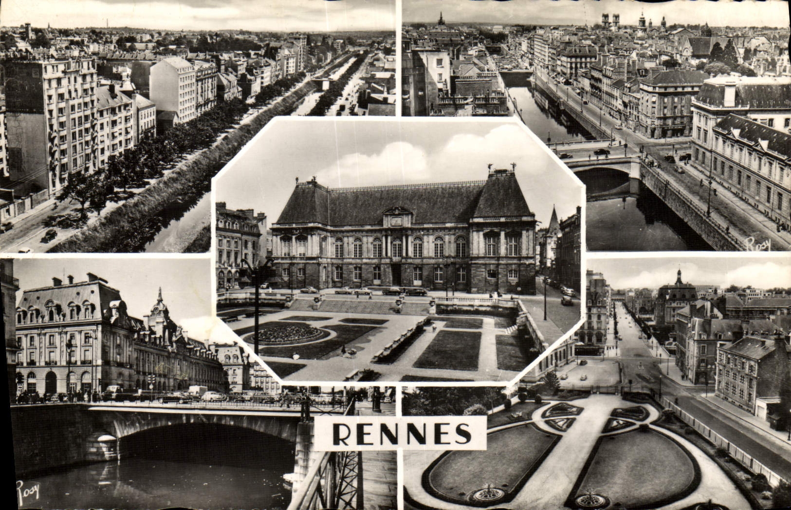 CPM Rennes Les Quais de la Vilaine Le Palais de Justice