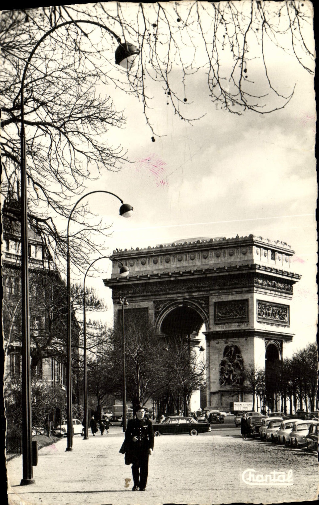 CPM Paris L'Arc de Triomphe 