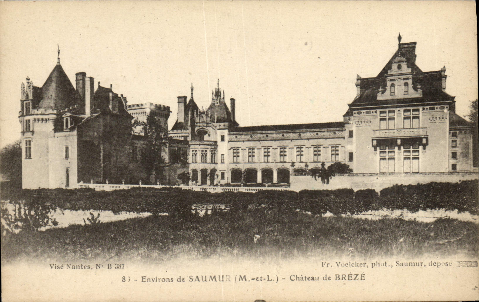 CPA Environs De Saumur Chateau de Breze