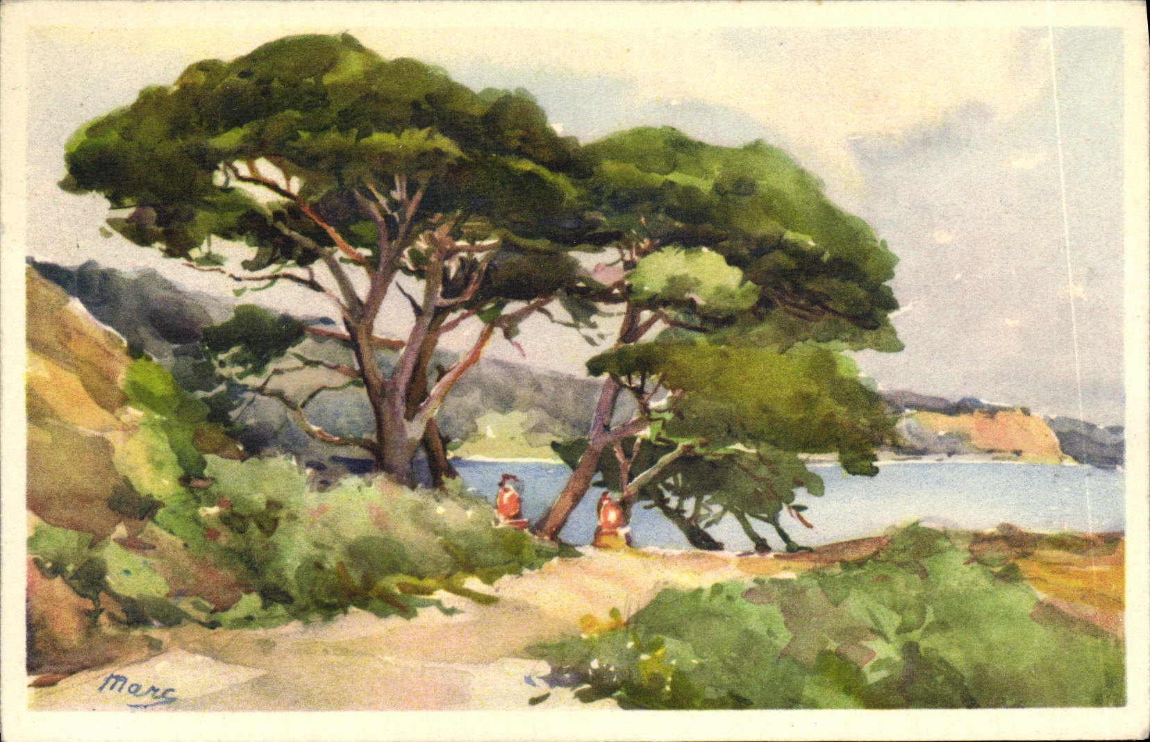 VINTAGE POSTCARD Mourillon