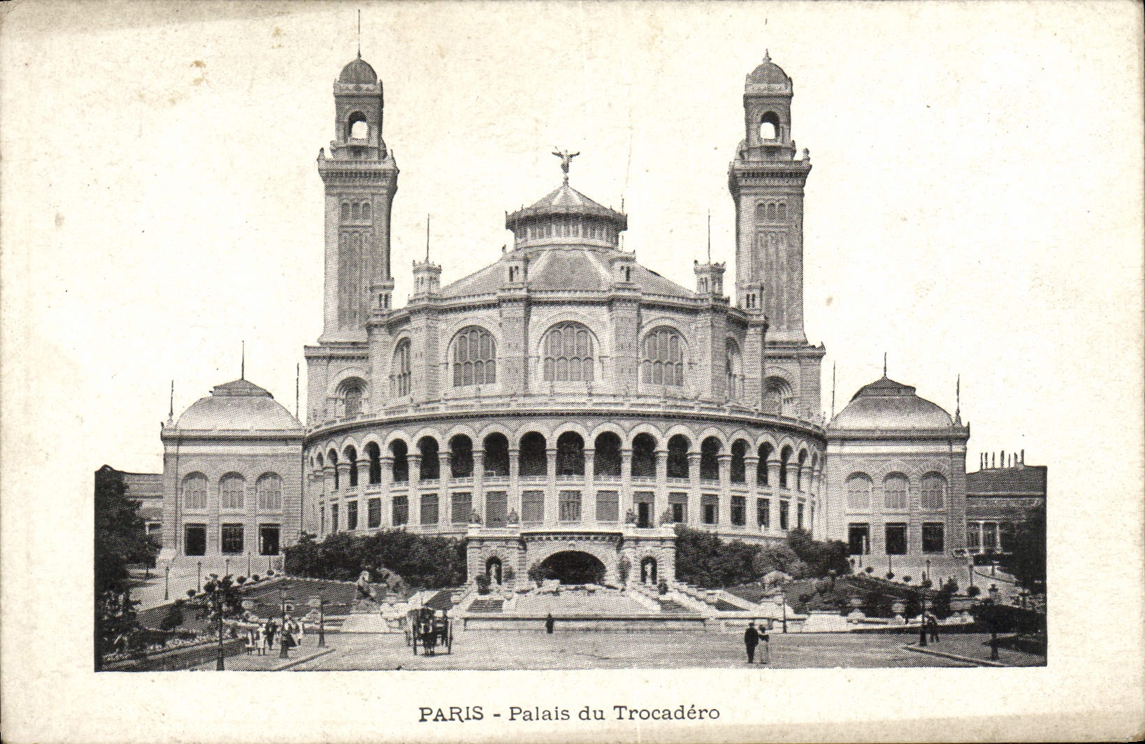 CPA Paris Palais du Trocadero