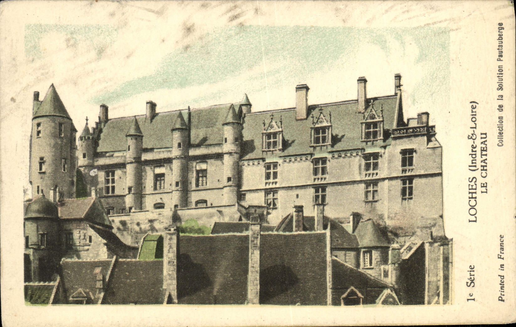 VINTAGE POSTCARD Loaches the Castle