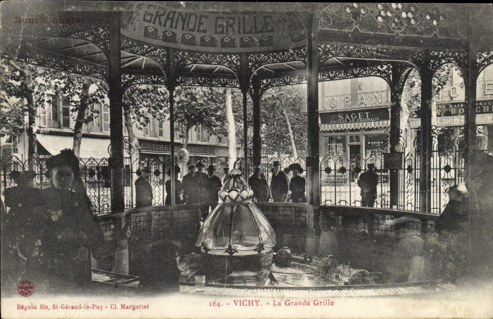 CPA Vichy La Grande Grille