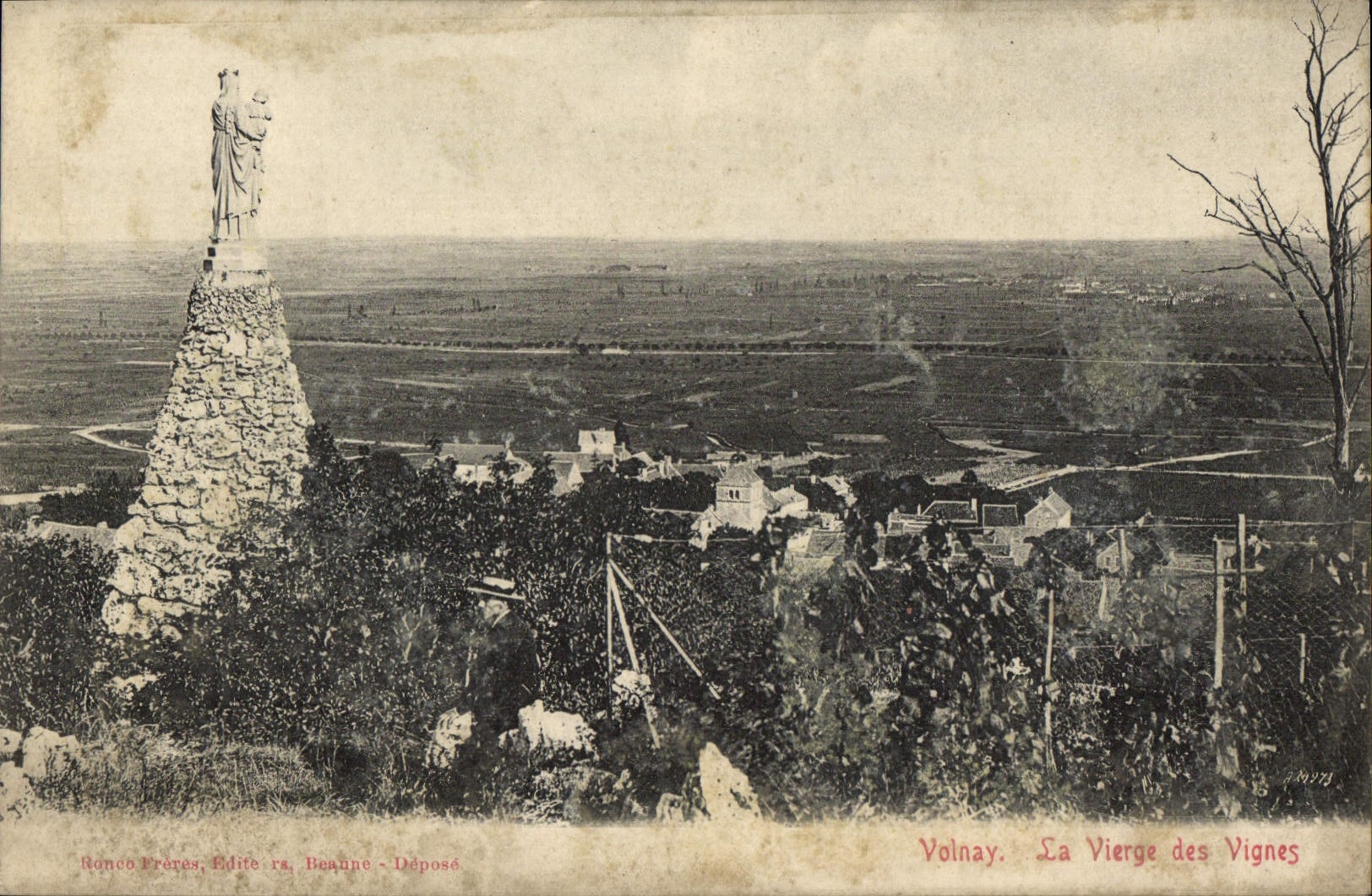 CPA Volnay La vierge des vignes
