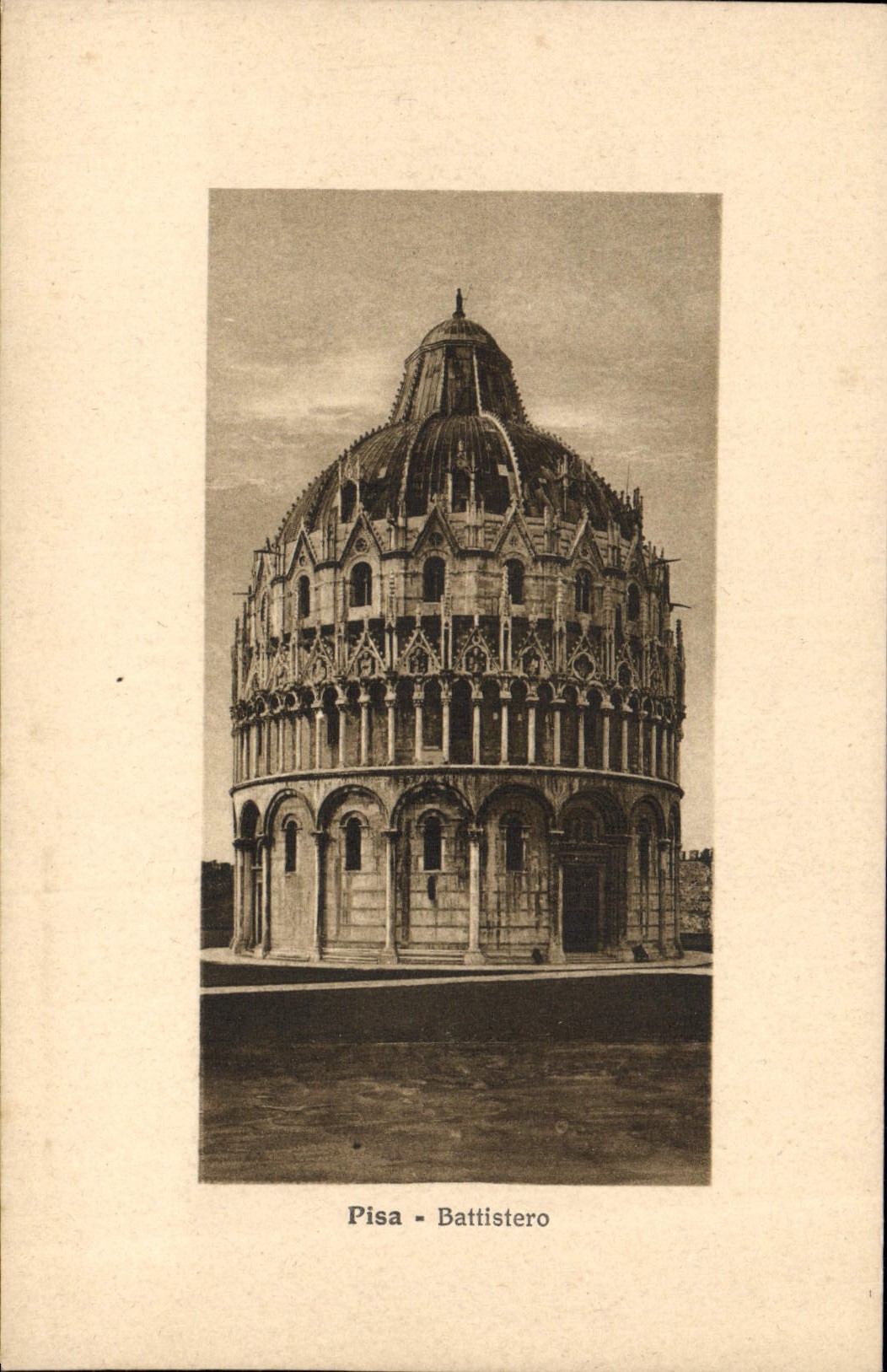 CPA Pisa Battistero 