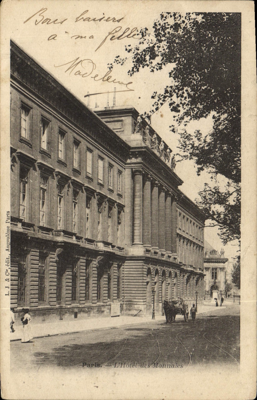 CPA Paris Hotel des monnaies 