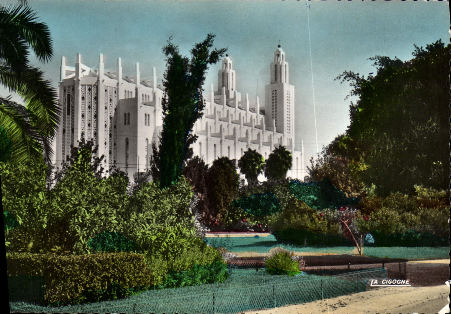 MODERN CARD Casablanca the cathedral