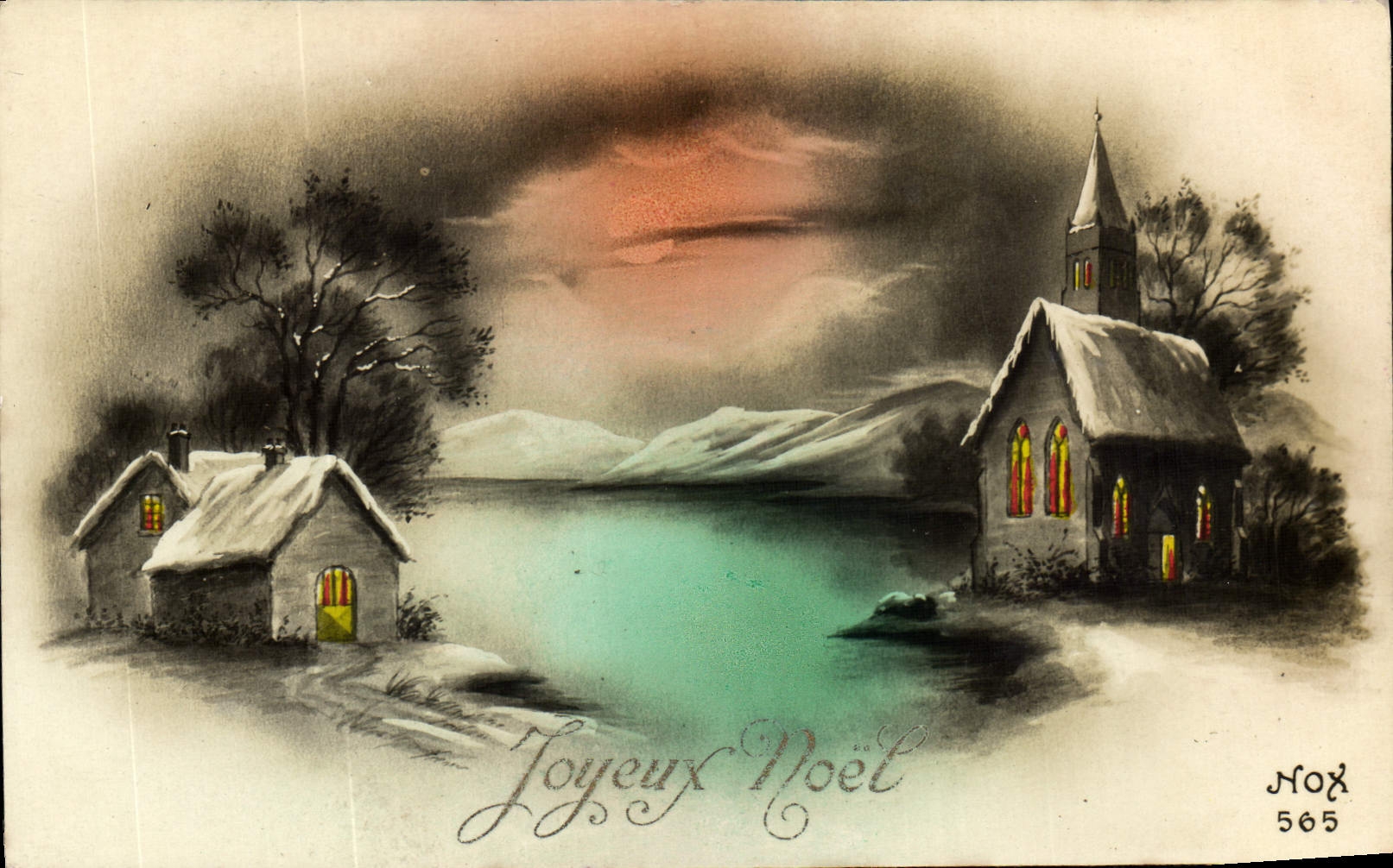 CPA Joyeux Noel