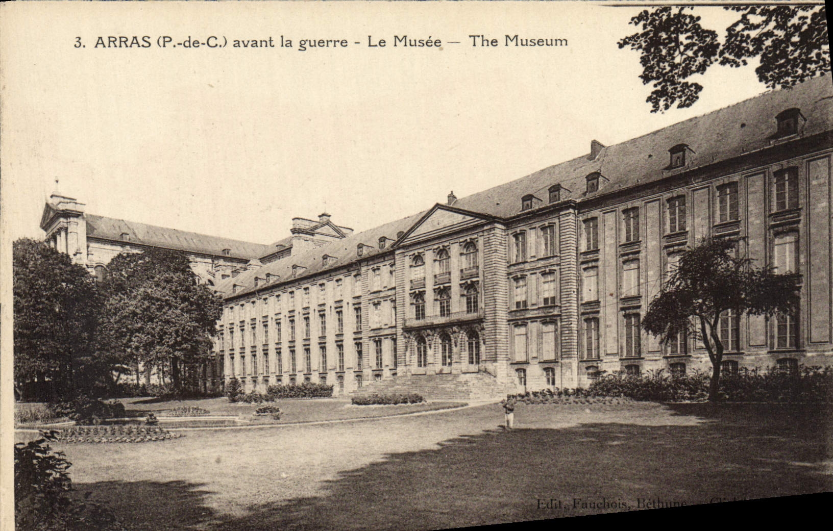 CPA Arras Avant La Guerre Le Musee