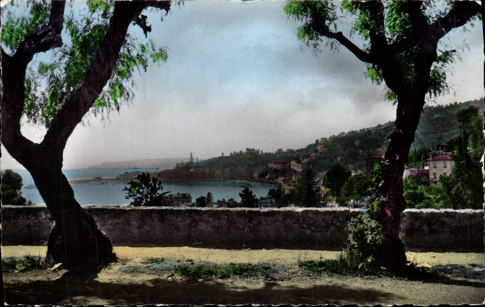 CPM Menton Vue Generale