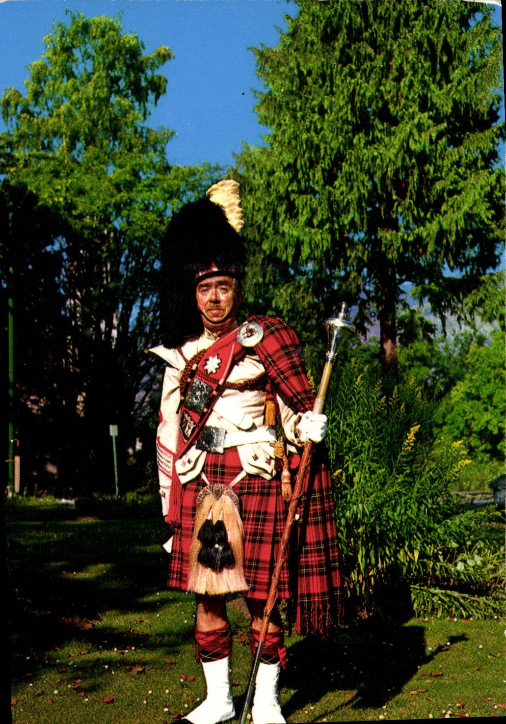 CPM Drum Major Royal Stuart Tartan Folklore