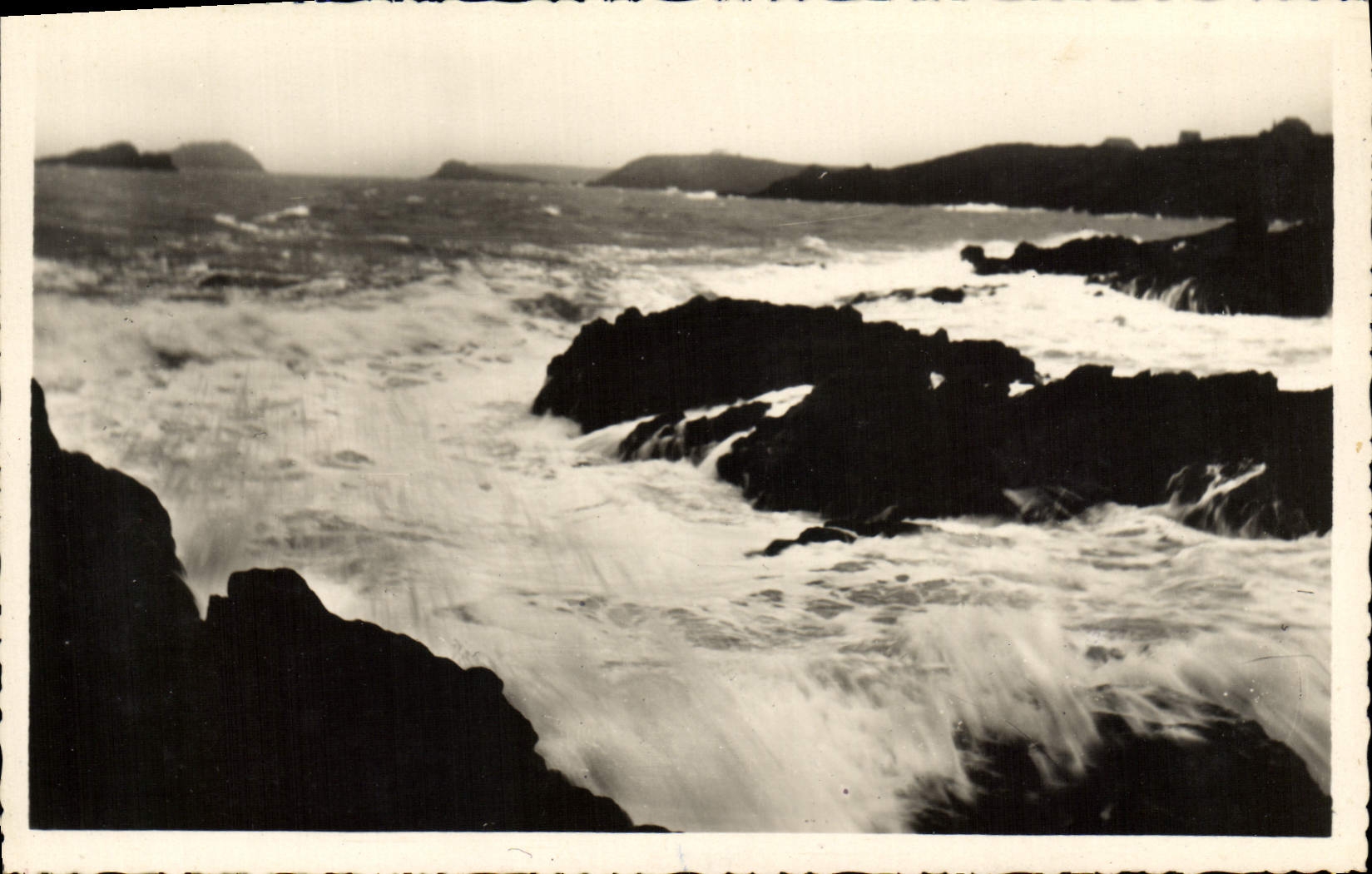 CPM Granville Effet De Mer