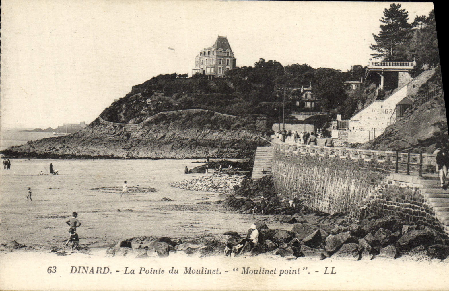 CPA Dinard La Pointe Du Moulinet