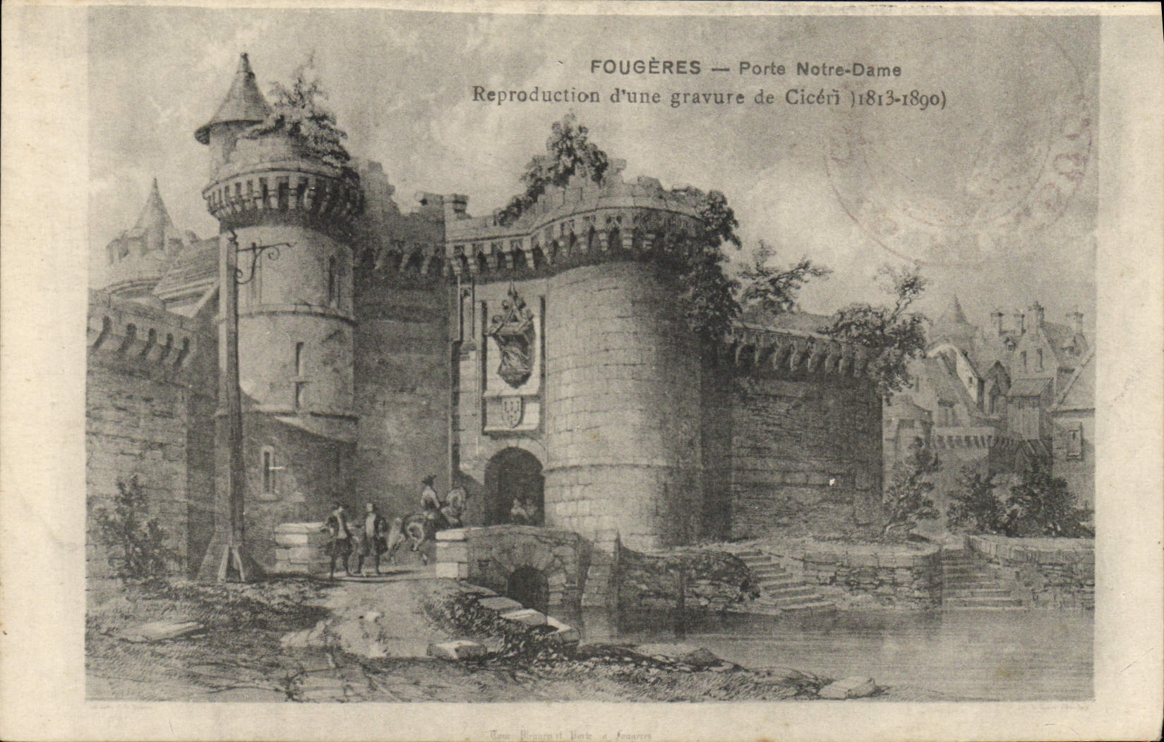 CPA Fougeres Porte Notre Dame