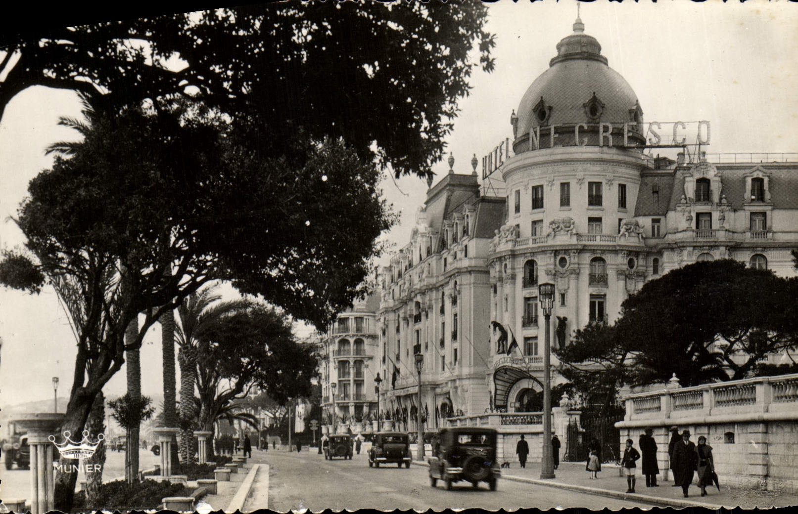 MODERN CARD Nice the Negresco Hotel And the Walk Of the English