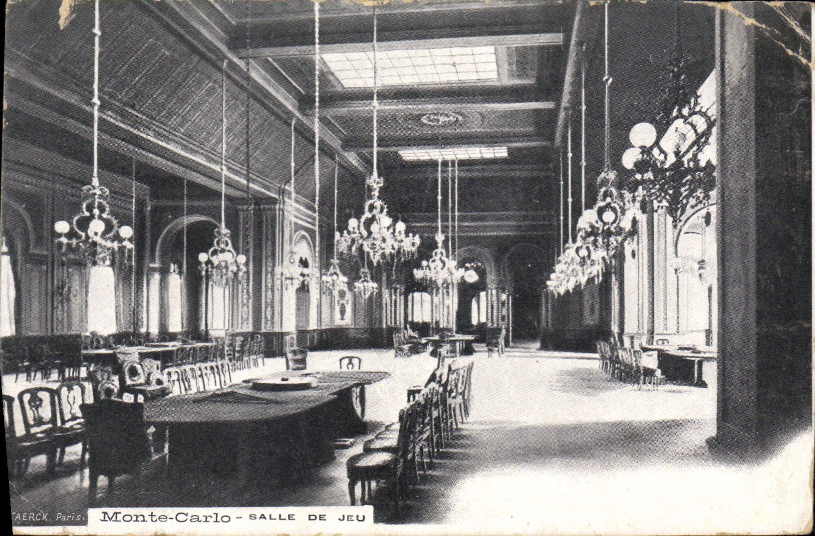 CPA Monte Carlo Salle De Jeu