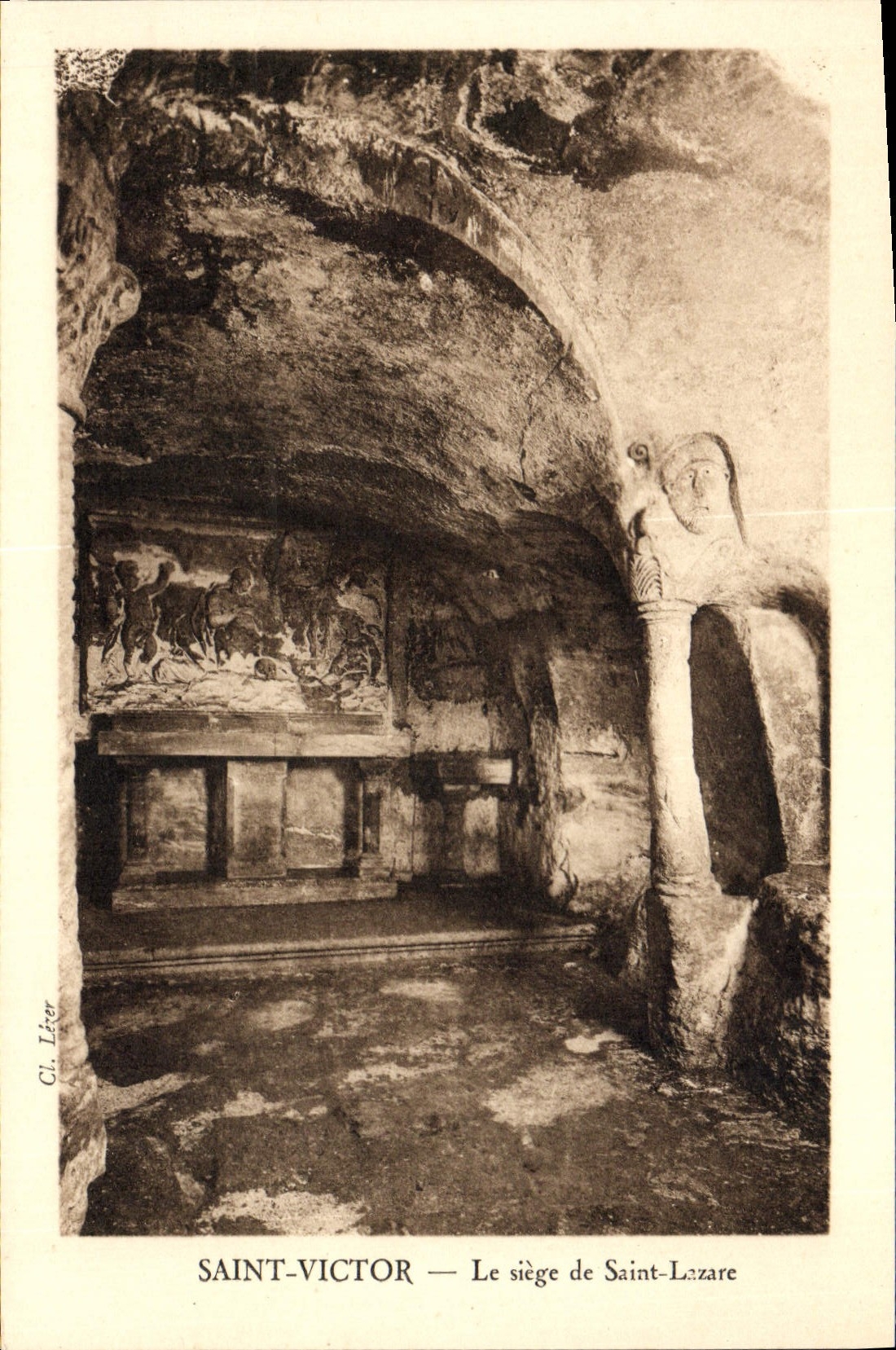 CPA Saint Victor Le Siege De Saint Lazare Marseille