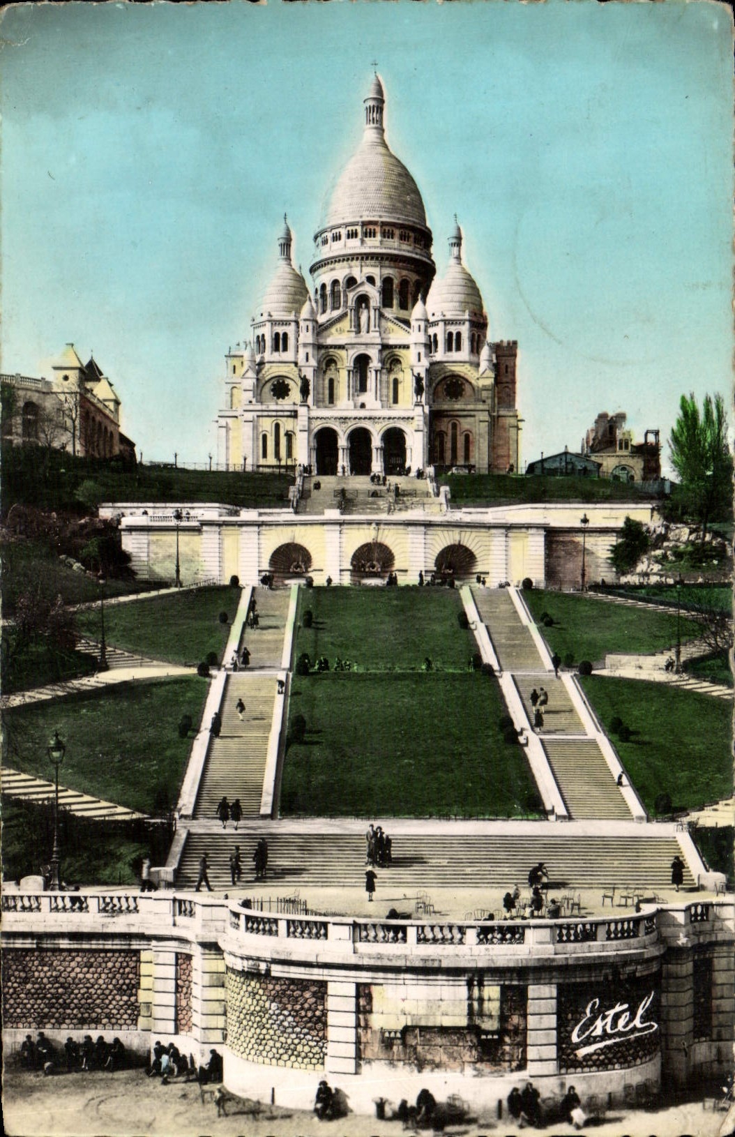 CPM Paris Le Sacre Coeur