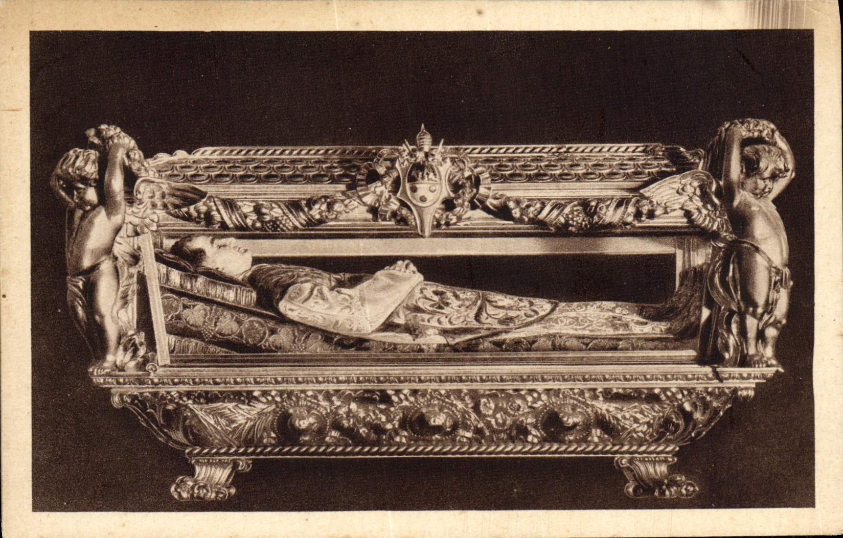 POSTAL Torinao de la VENDIMIA él corpo del Beato Juan Bosco