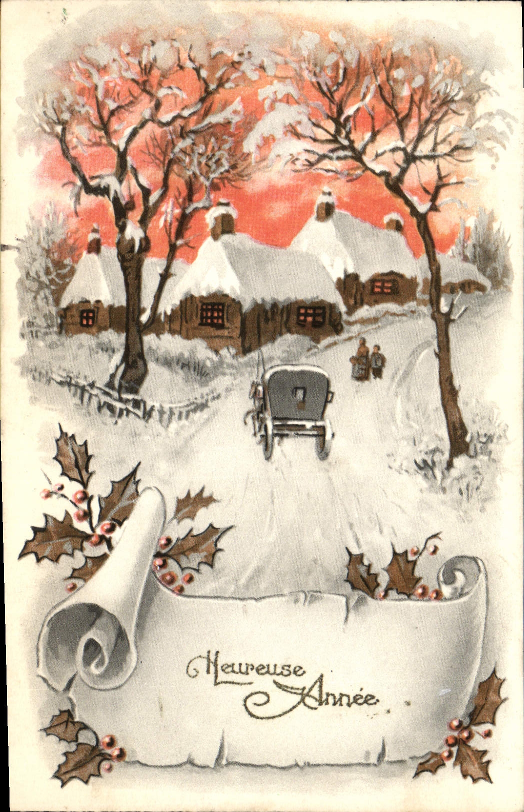 CPA Heureuse Annee