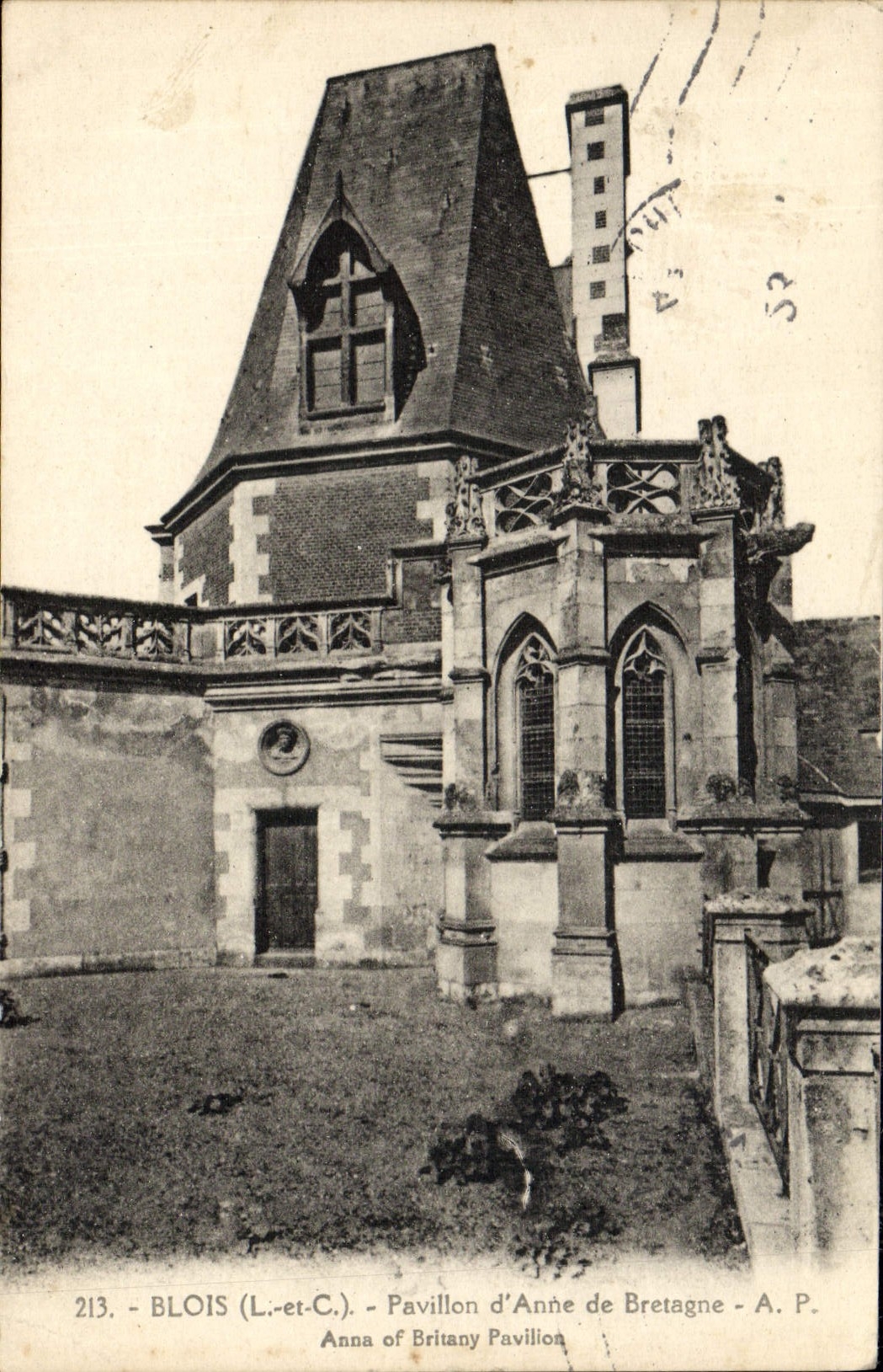 CPA Blois Pavillon d'Anne De Bretagne