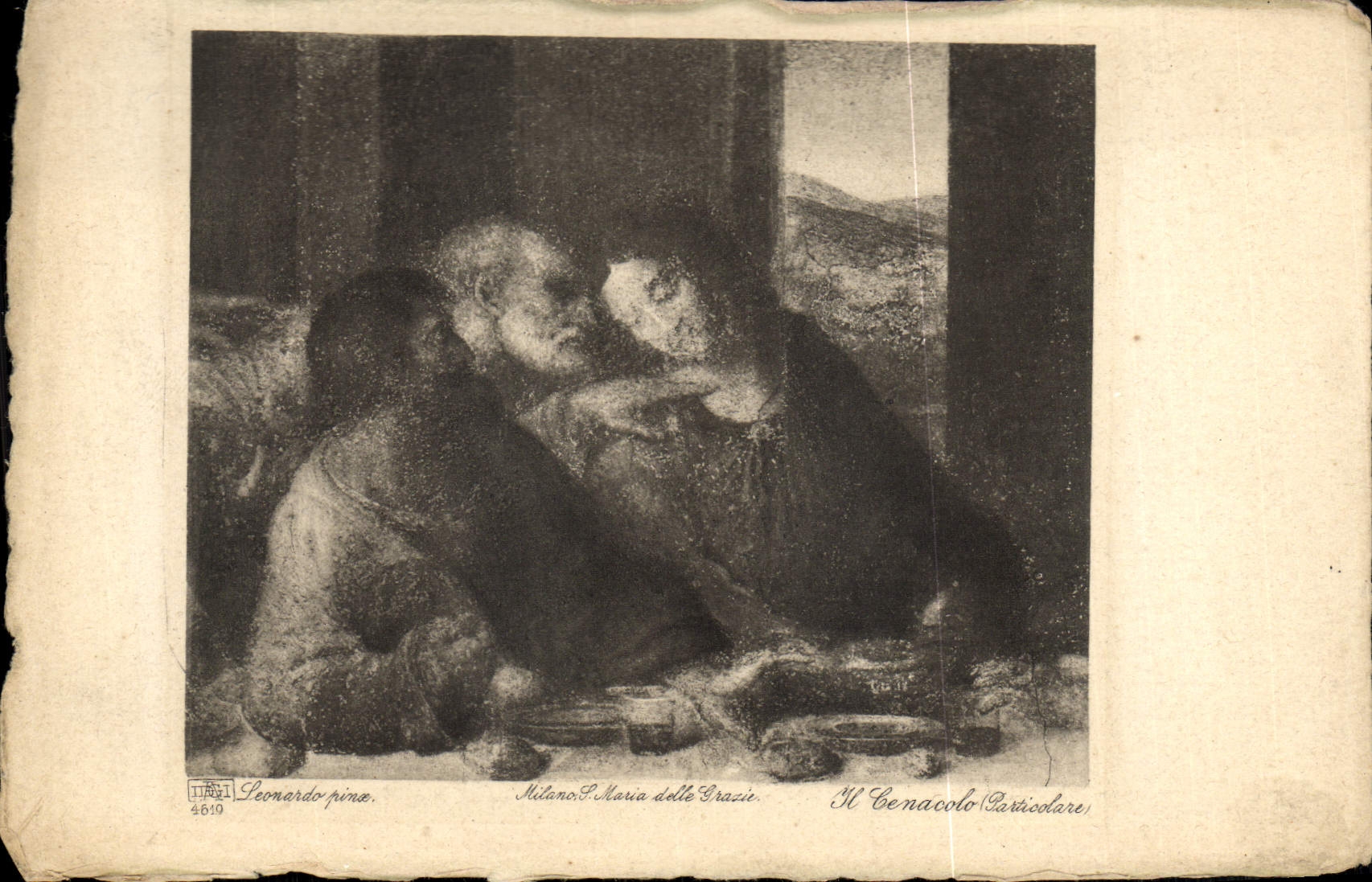 VINTAGE POSTCARD Leonardo Cene