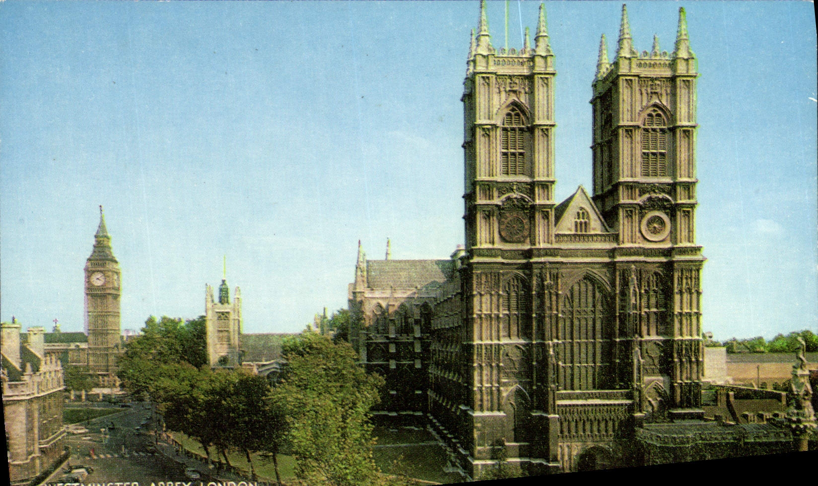 POSTAL MODERNA abadía de Londres Westminster