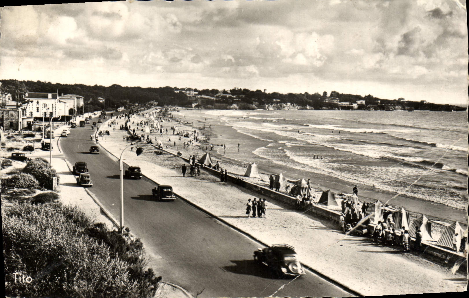 MODERN CARD Cornice De Holy Royan Georges De Didonne the Beach De Vallieres