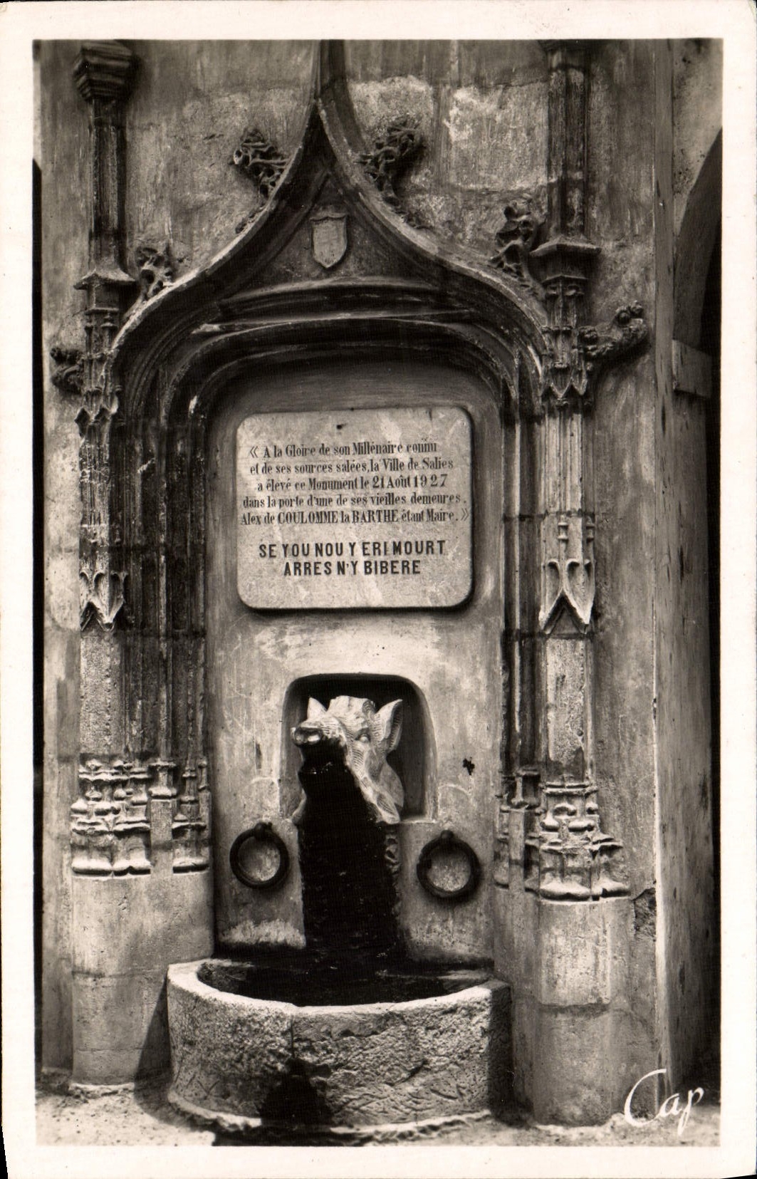 MODERN CARD Dirtied De Bearn the Fountain Of the Millenium