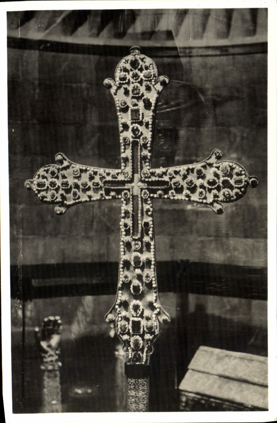 MODERN CARD Croce degli Zaccaria GGenova Museo del Tesoro di San Lorenzo