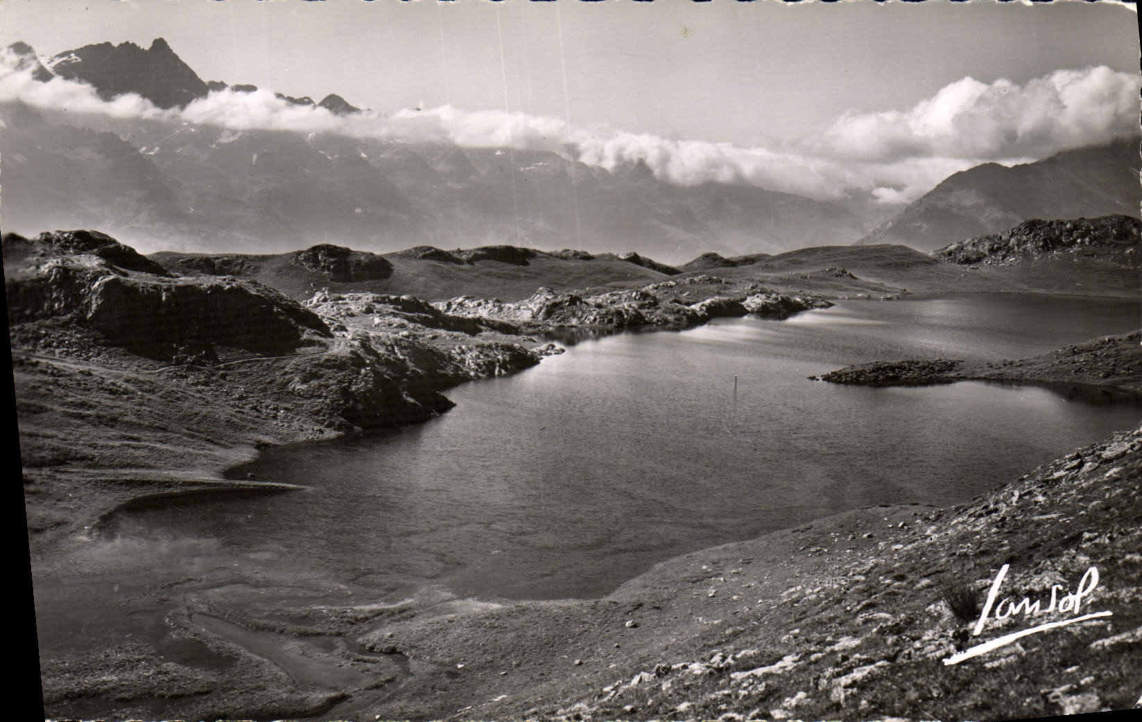 CPM L'Alpe d'Huez Le Lac Besson