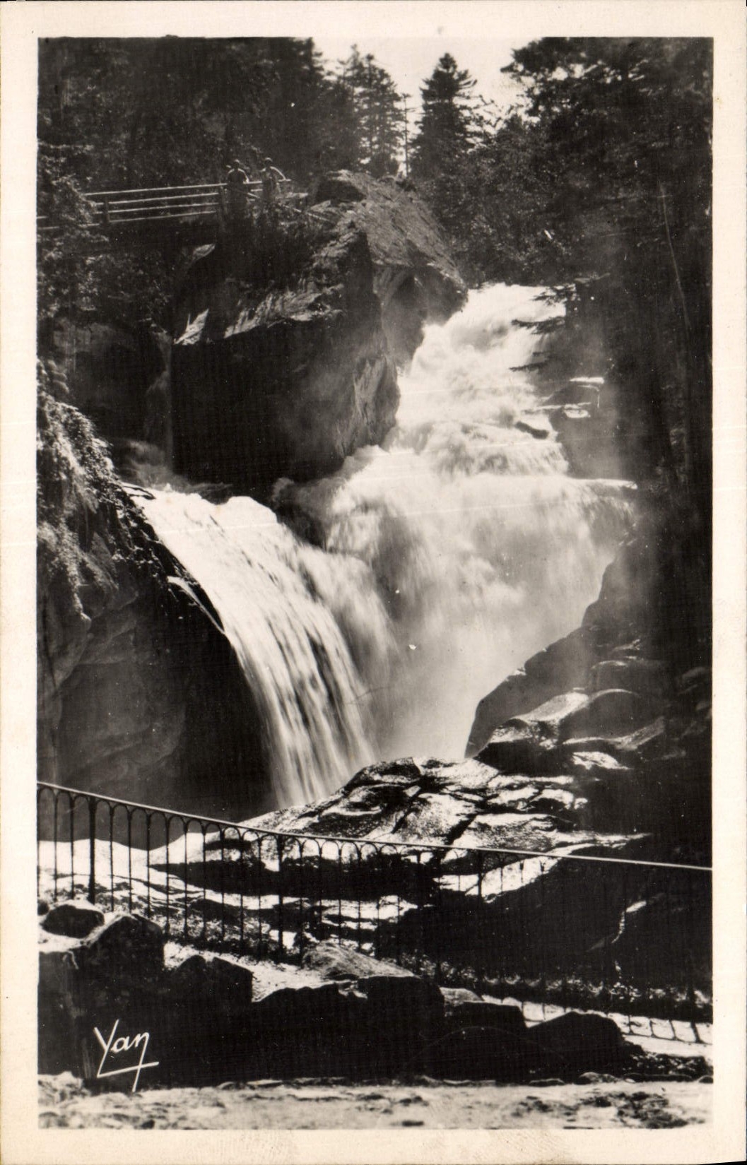 CPM Cauterets Cascade du Cerisey