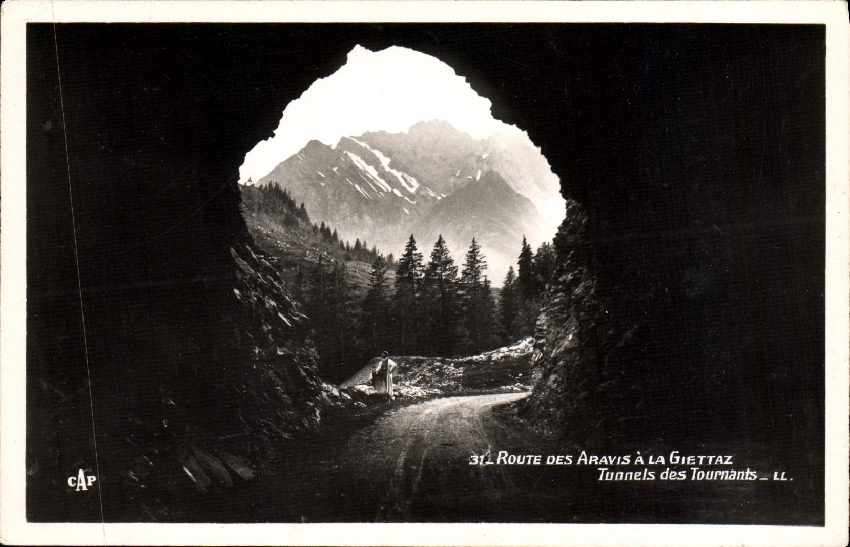 CPM Route Des Aravis a La Giettaz Tunnels des Tournants