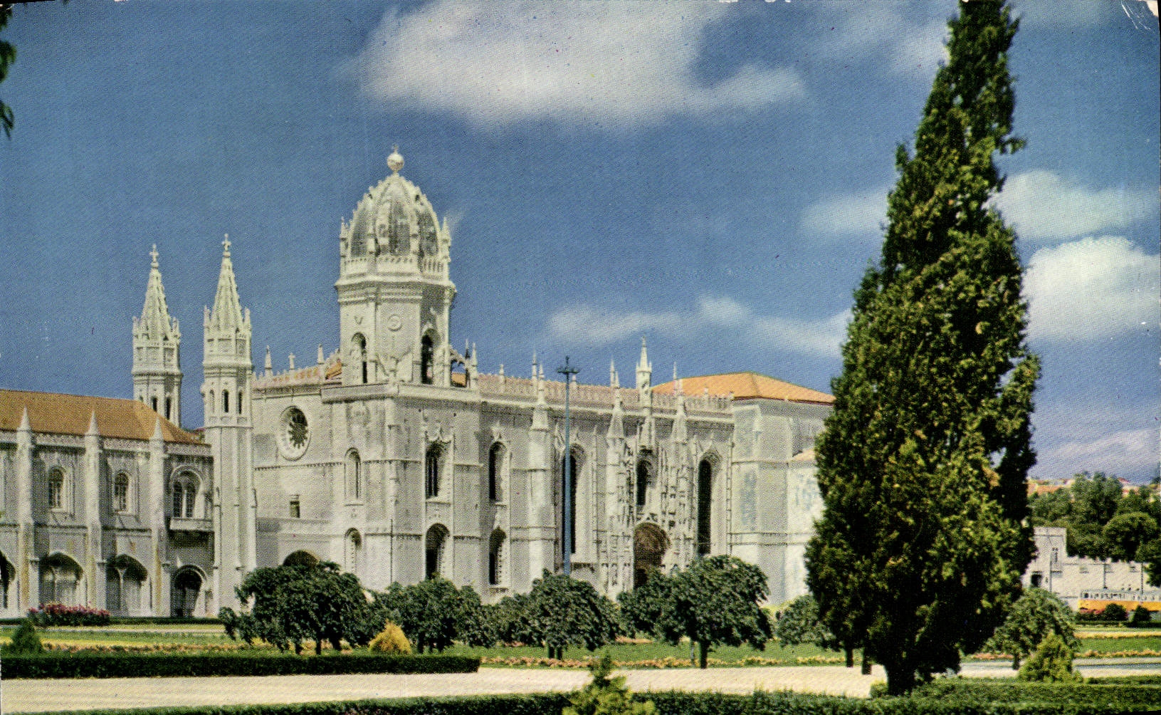 MODERN CARD Lisboa Mosteriro back Jeronimos