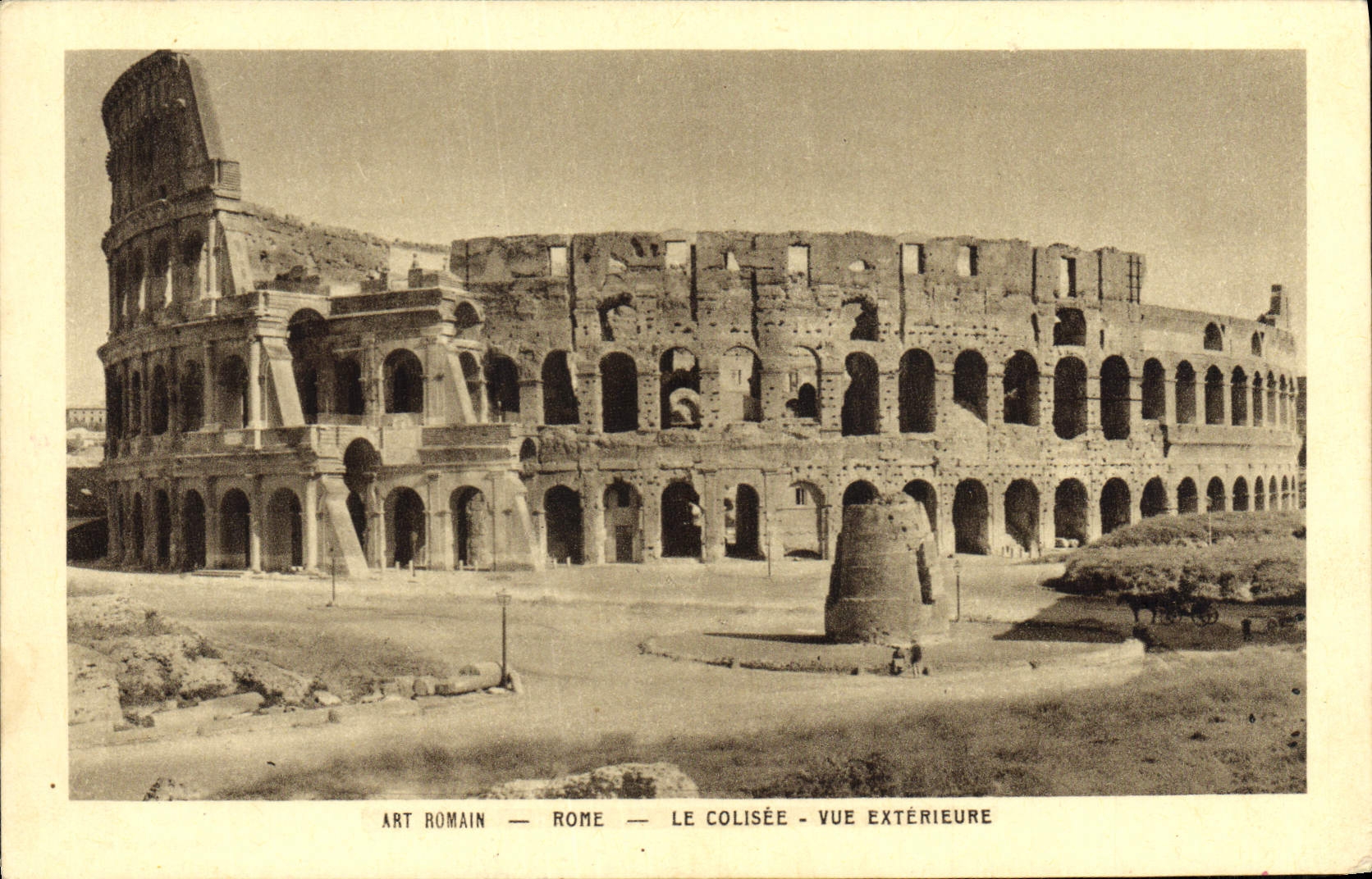 CPA Roma Le Colisee Vue Exterieure