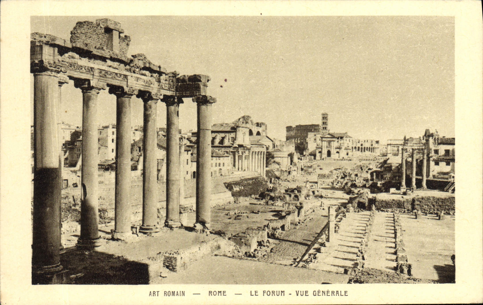 POSTAL Roma de la VENDIMIA la opinión del foro