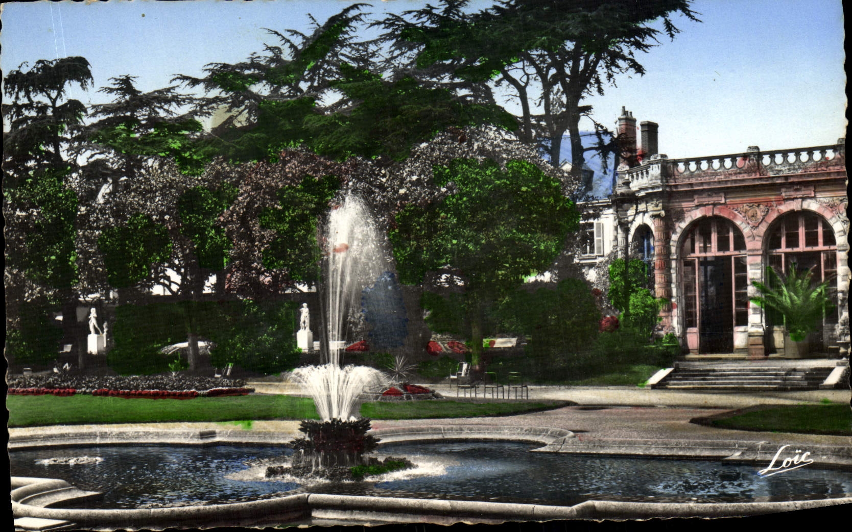 MODERN CARD Rennes Basins of Thabor