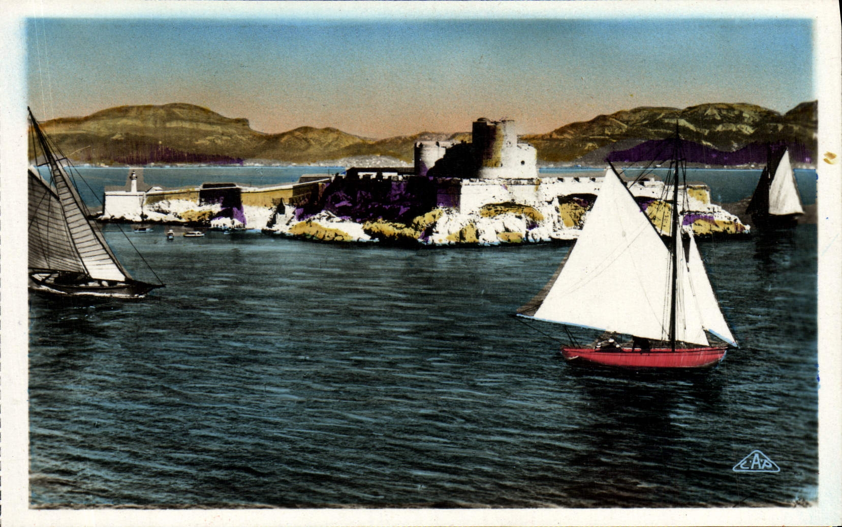 CPM Marseille Le chateau d'If