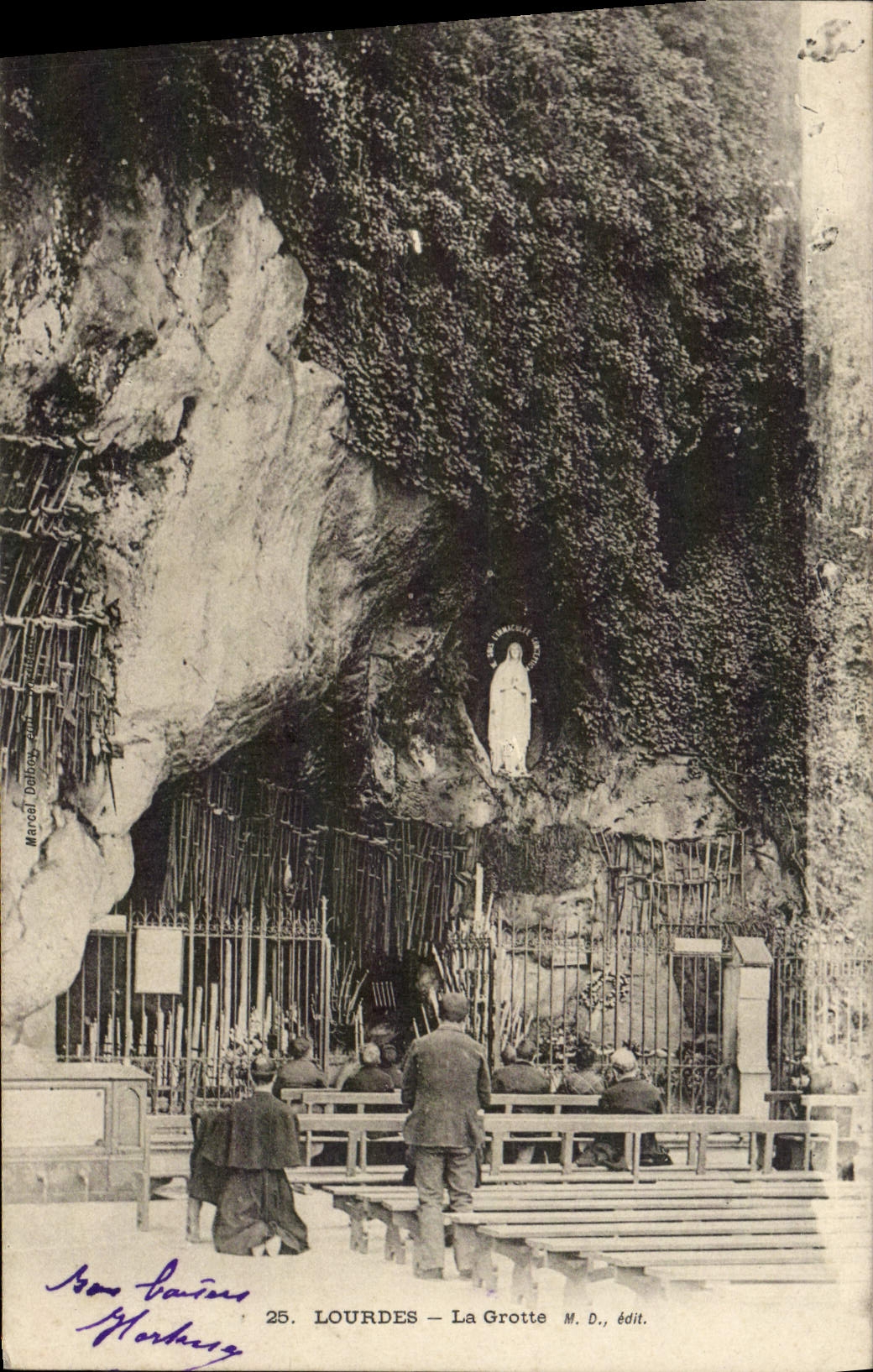 CPA Lourdes La Grotte 