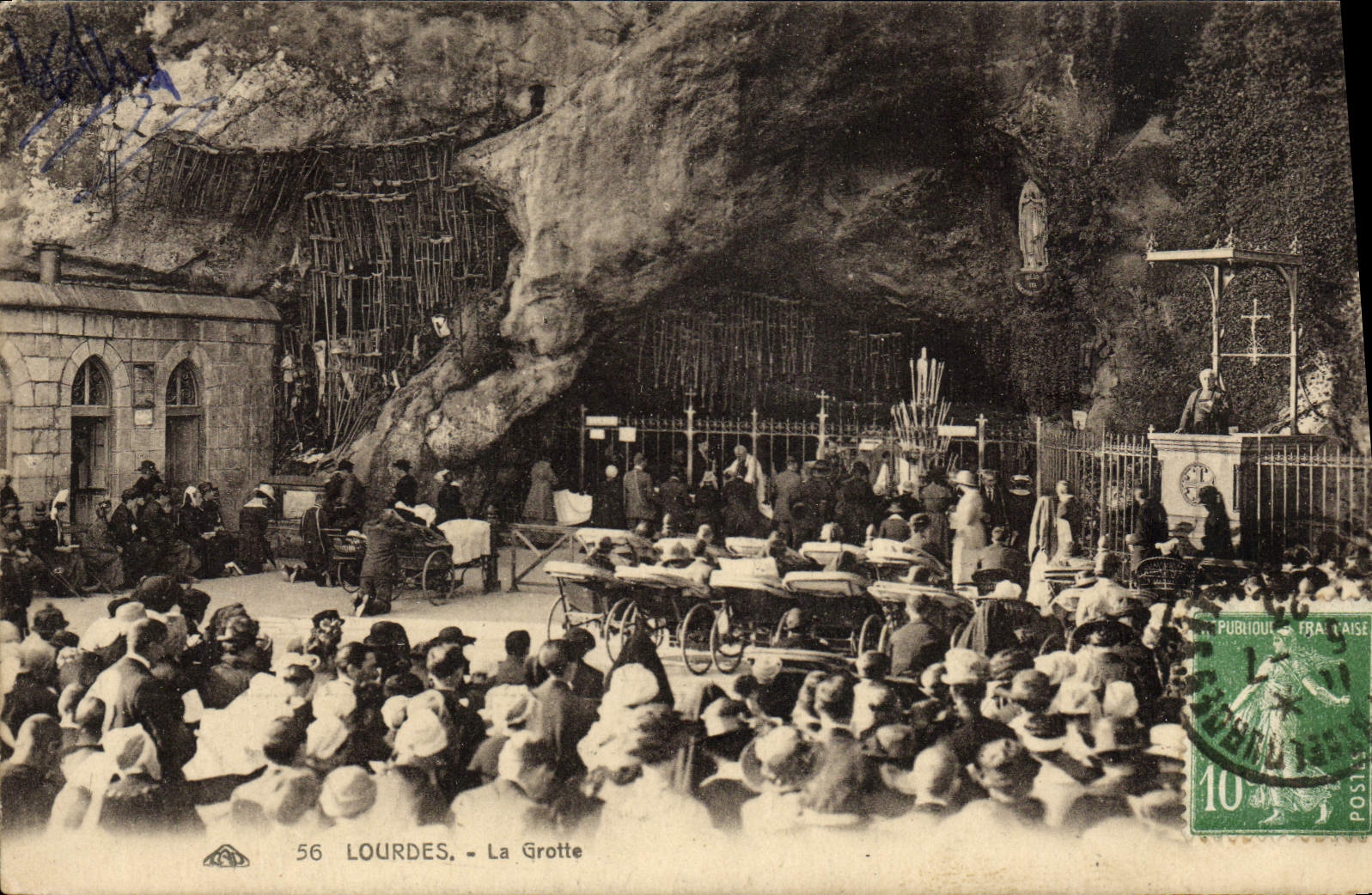 CPA Lourdes La Grotte