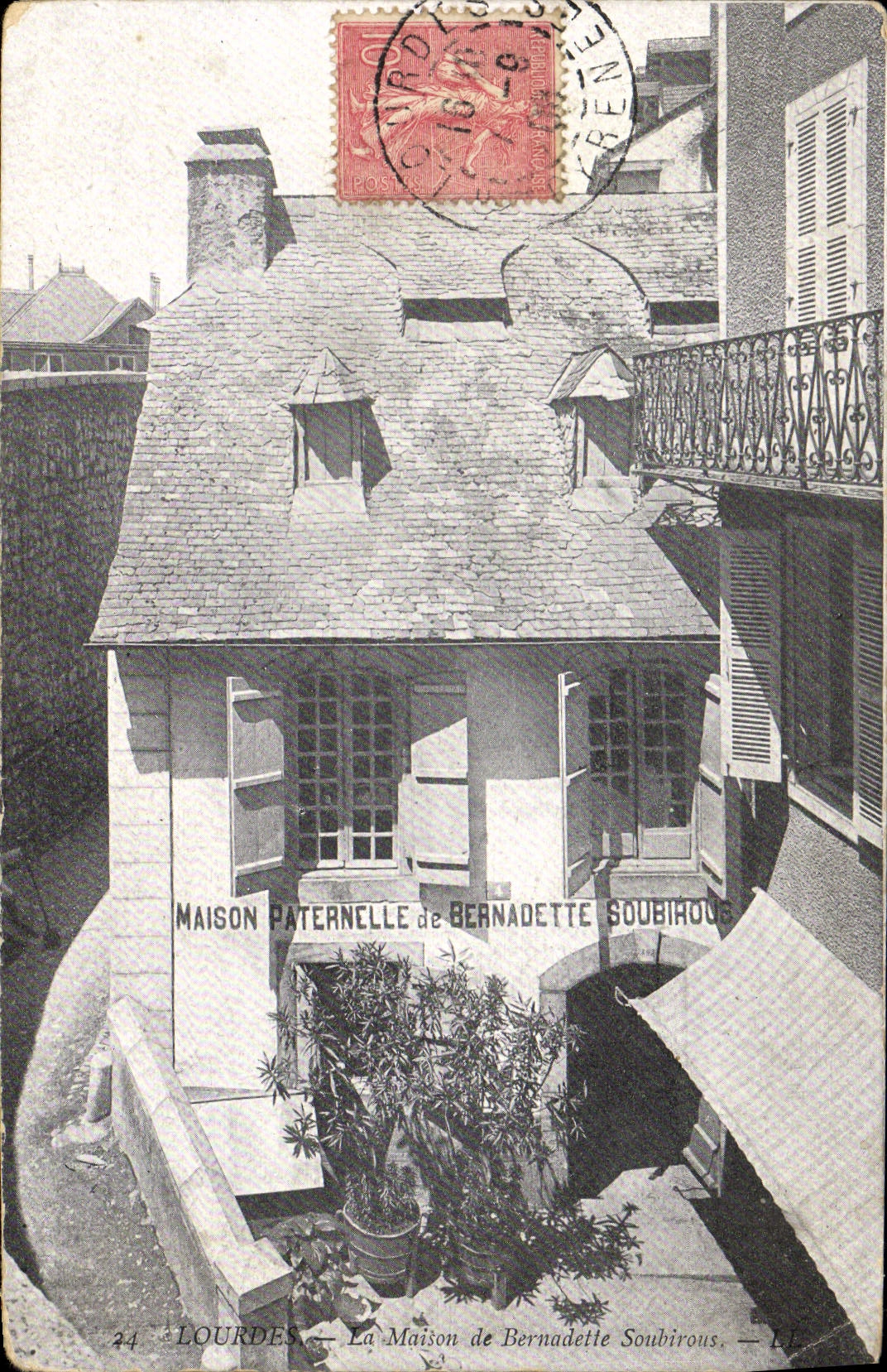 CPA Lourdes La Maison de Bernadette Soubirous