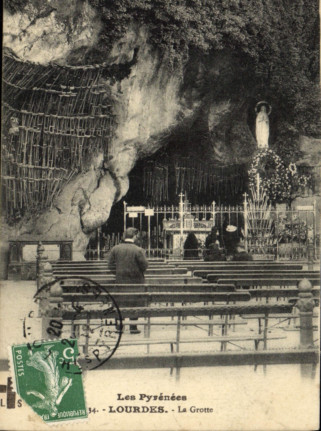 CPA Lourdes La Grotte